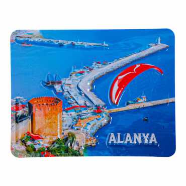 Alanya Temalı Kabartma Pvc Magnet 70*90 Mm - 6