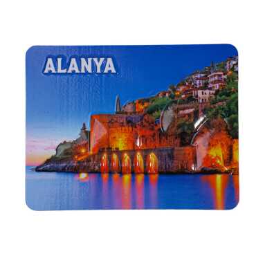 Alanya Temalı Kabartma Pvc Magnet 70*90 Mm - 10