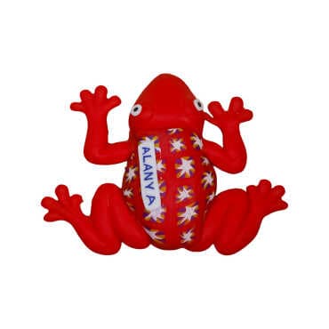 Alanya Themed Frog Fimo Refrigerator Magnet