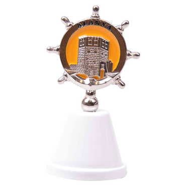 Toptan Alanya Temalı Metal Kabartma Çan - 6