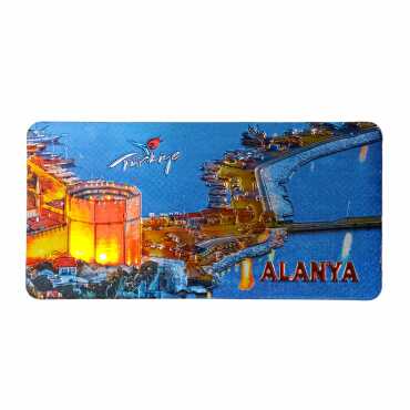 Alanya Temalı Metalize Magnet 50*100 Mm - 6