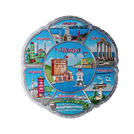 Alanya Temalı Metalize Magnet 70Mm - 4
