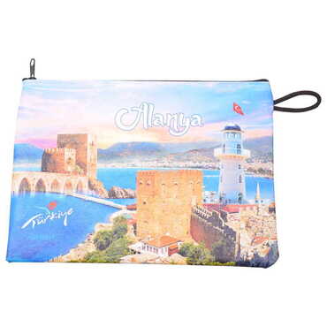 Toptan Alanya Temalı Myros Cüzdan 215x155x8 mm - 4