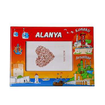 Toptan Alanya Temalı Myros Fotoğraf Çerçevesi 10x15 cm - 5