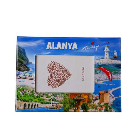 Toptan Alanya Temalı Myros Fotoğraf Çerçevesi 10x15 cm - 6