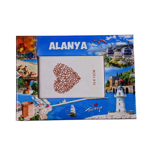 Toptan Alanya Temalı Myros Fotoğraf Çerçevesi 10x15 cm - 7