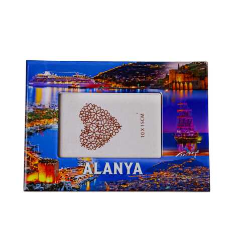 Toptan Alanya Temalı Myros Fotoğraf Çerçevesi 10x15 cm - 8