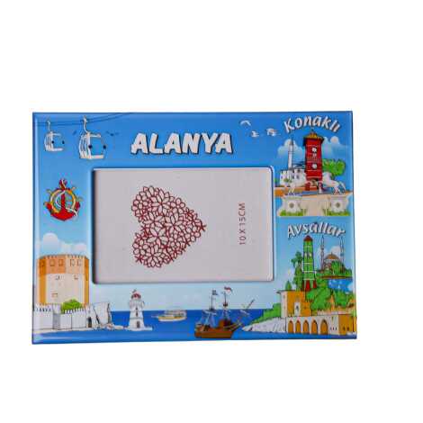 Toptan Alanya Temalı Myros Fotoğraf Çerçevesi 10x15 cm - 9