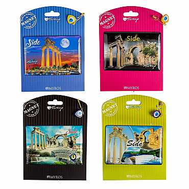 Alanya Temalı Myros Kartonetli Magnet - 3