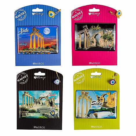 Alanya Temalı Myros Kartonetli Magnet - 3