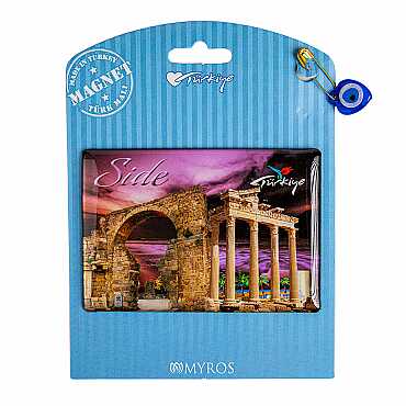 Alanya Temalı Myros Kartonetli Magnet - 7