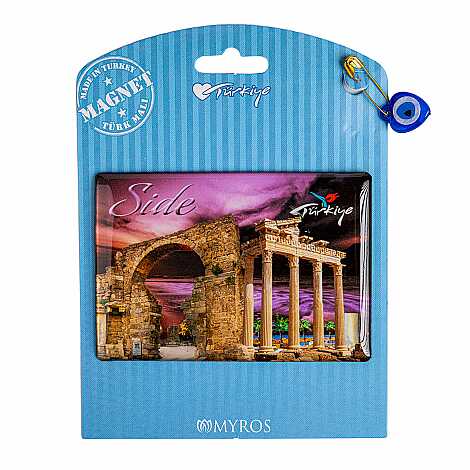 Alanya Temalı Myros Kartonetli Magnet - 7