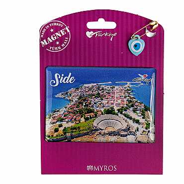 Alanya Temalı Myros Kartonetli Magnet - 9