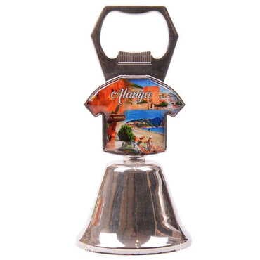 Toptan Alanya Temalı Myros Açacak Forma Çan 44*94 Mm - 6
