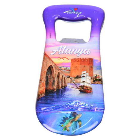 Toptan Alanya Temalı Myros Oval Açacak Magnet T - 5