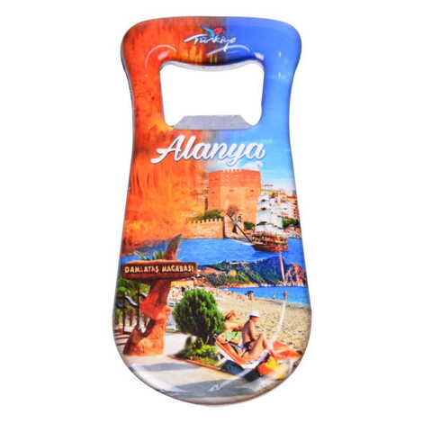 Toptan Alanya Temalı Myros Oval Açacak Magnet T - 7