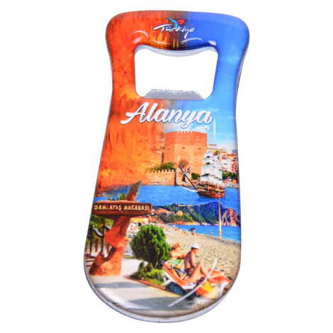 Toptan Alanya Temalı Myros Oval Açacak Magnet T - 9