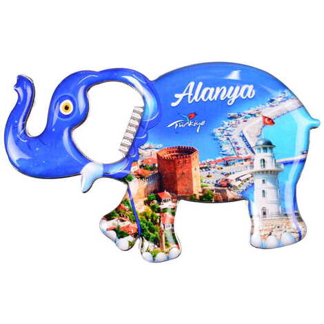 Toptan Alanya Temalı Myros Fi̇l Açacak Magnet T 98*61 Mm - 9