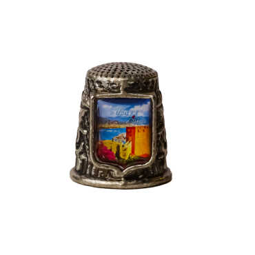 Alanya Temalı Myros Metal Kare Yüksük 20x25 mm - 4