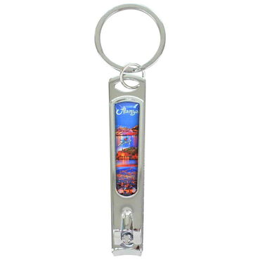 Alanya Themed Customised Metal Epoxy Nail Clipper 16x80x15 mm - 7