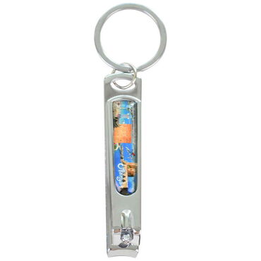 Alanya Themed Customised Metal Epoxy Nail Clipper 16x80x15 mm - 11
