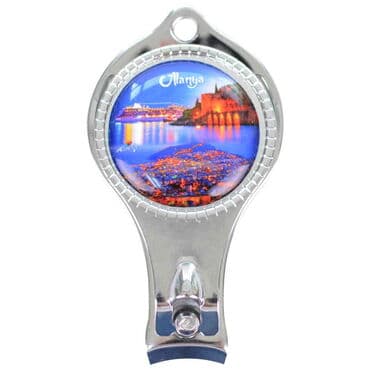 Alanya Themed Customised Metal Epoxy Nail Clipper 60x32x14 mm - 3