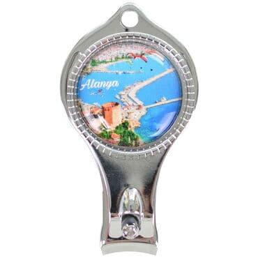 Alanya Themed Customised Metal Epoxy Nail Clipper 60x32x14 mm - 4