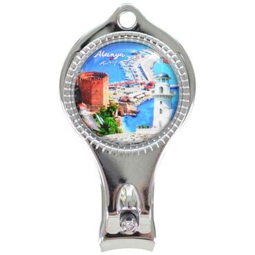 Alanya Themed Customised Metal Epoxy Nail Clipper 60x32x14 mm - 5
