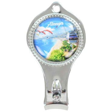 Alanya Themed Customised Metal Epoxy Nail Clipper 60x32x14 mm - 6