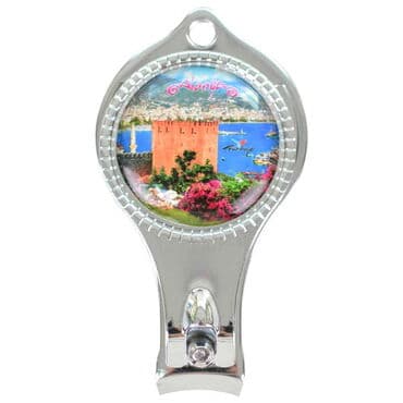 Alanya Themed Customised Metal Epoxy Nail Clipper 60x32x14 mm - 7