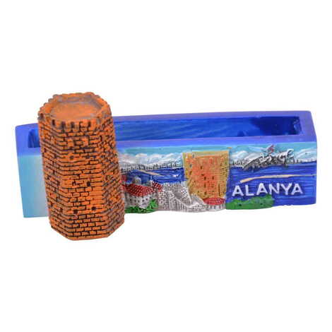 Toptan Alanya Temalı Polyester Alanya Kartvizitlik