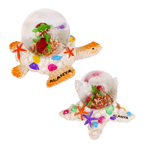 Alanya Temalı Polyester Sulu Küre 45 mm - 2