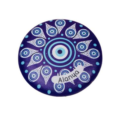 Alanya Temalı Polyester Taş Magnet - 16