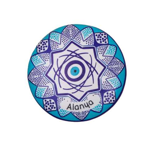 Alanya Temalı Polyester Taş Magnet - 3