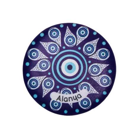 Alanya Temalı Polyester Taş Magnet - 6