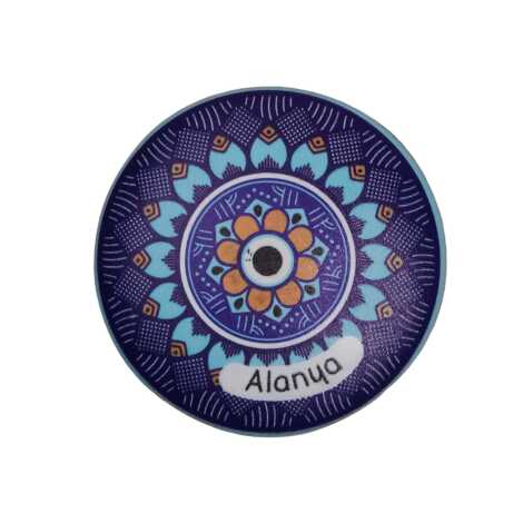 Alanya Temalı Polyester Taş Magnet - 8