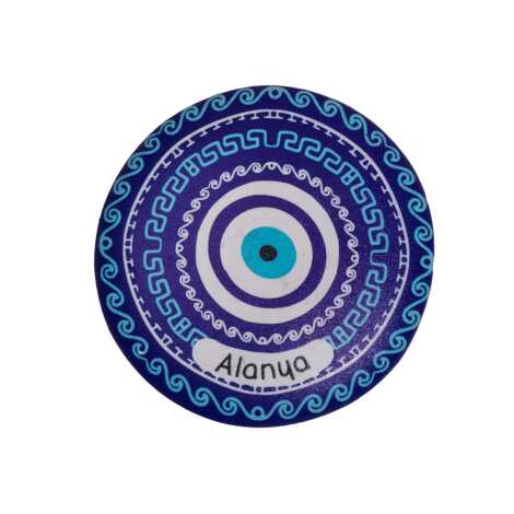 Alanya Temalı Polyester Taş Magnet - 9