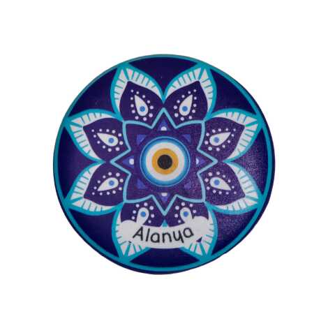 Alanya Temalı Polyester Taş Magnet - 10