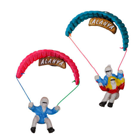 Alanya Temalı Polyester Tekli Paraşüt Magnet - 2