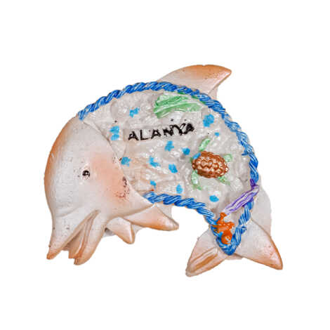 Toptan Alanya Temalı Taşli Ve Sedefli̇ Polyester Magnet - 6
