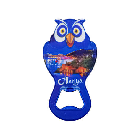 Alanya Temalı UV Baskılı Baykuş Açacak - 6