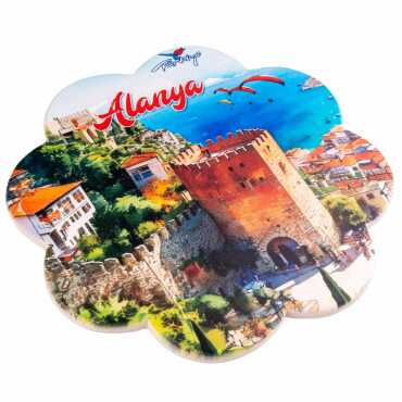 Alanya Temalı Uv Papatya Yöresel Nihale 185 Mm - 5