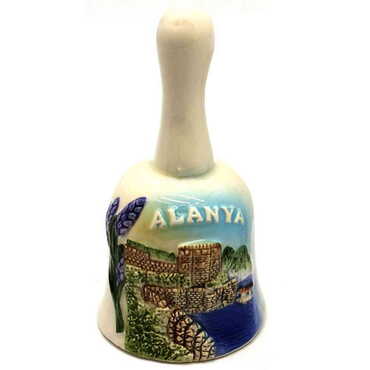 Myros - Alanya Themed Ceramic Bell