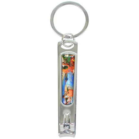 Alanya Themed Customised Metal Epoxy Nail Clipper 16x80x15 mm