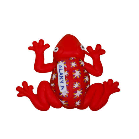 Alanya Themed Frog Fimo Refrigerator Magnet - 4