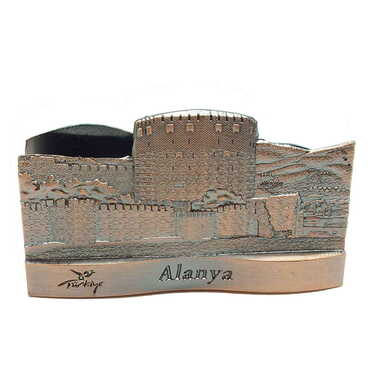 Myros - Alanya Themed Metal Card Wallet