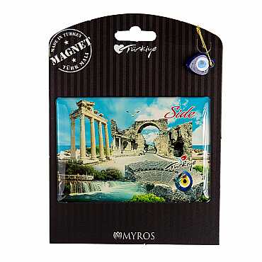 Alanya Themed Myros Carded Refrigerator Magnet - 8