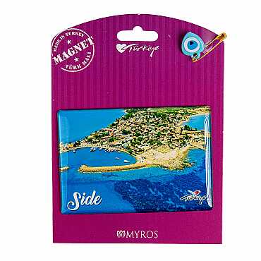 Alanya Themed Myros Carded Refrigerator Magnet - 10