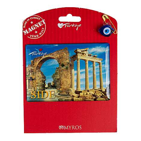 Alanya Themed Myros Carded Refrigerator Magnet - 11