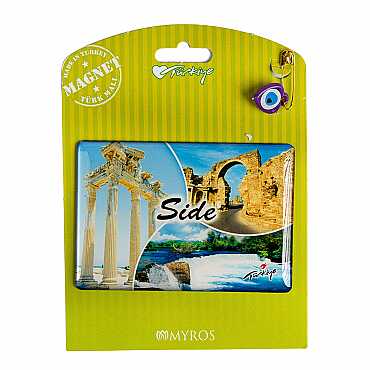 Alanya Themed Myros Carded Refrigerator Magnet - 12